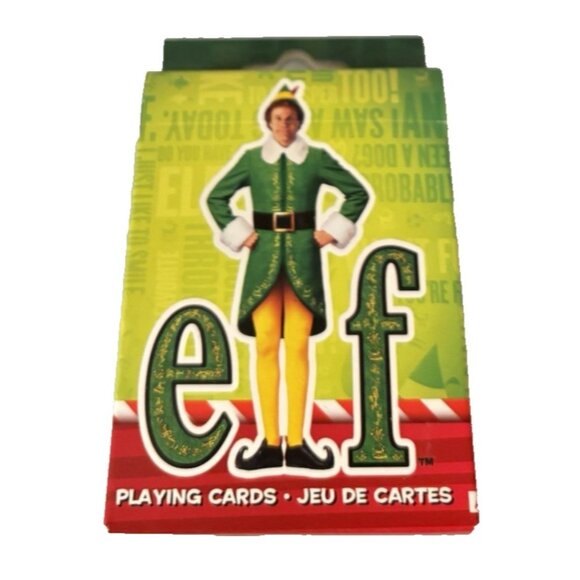 Buddy the Elf Playing Cards Deck Movie-Themed Licensed Holiday Fun Gift Card Set - Picture 3 of 4